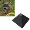 Bird Feeder Rod Wrap Around Protective Shield Bird Feeder Rod Bird Food-Guard Squirrels Baffle
