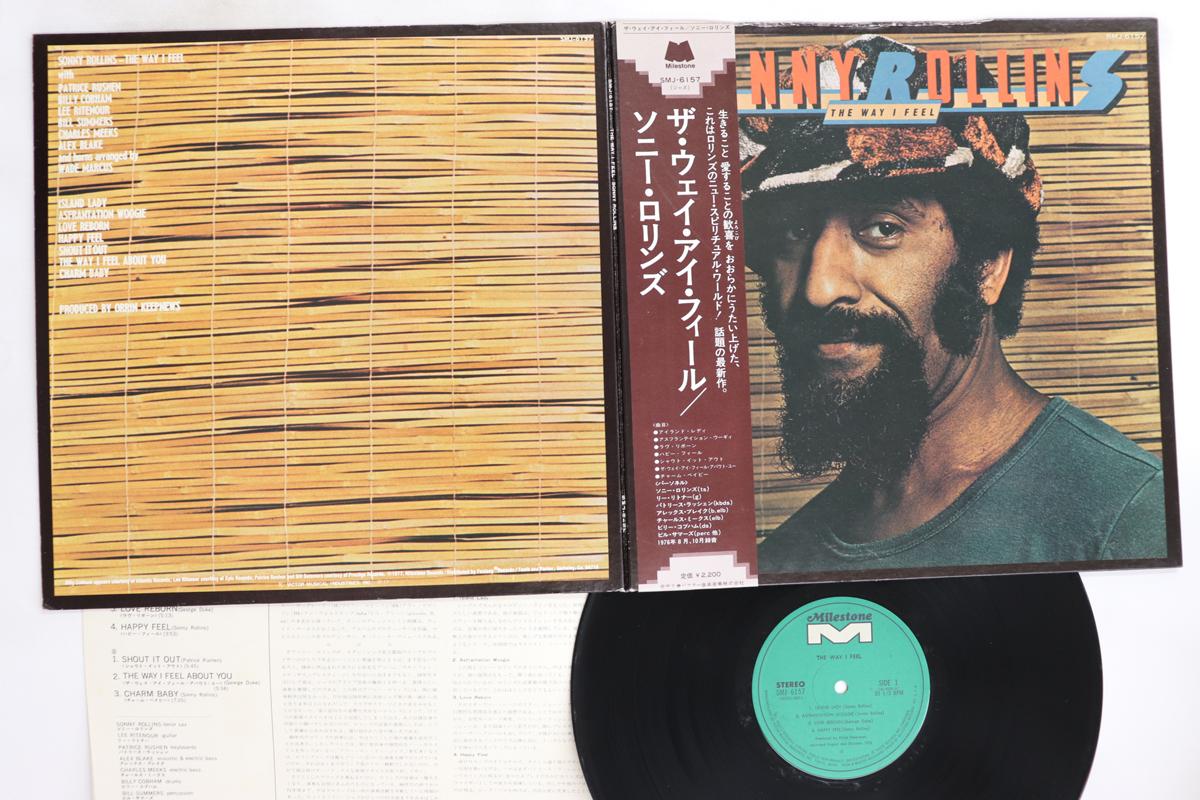 

Виниловая пластинка SONNY ROLLINS - Way I Feel SMJ6157 MILESTONE 1977 Япония Оби Джаз Б/У