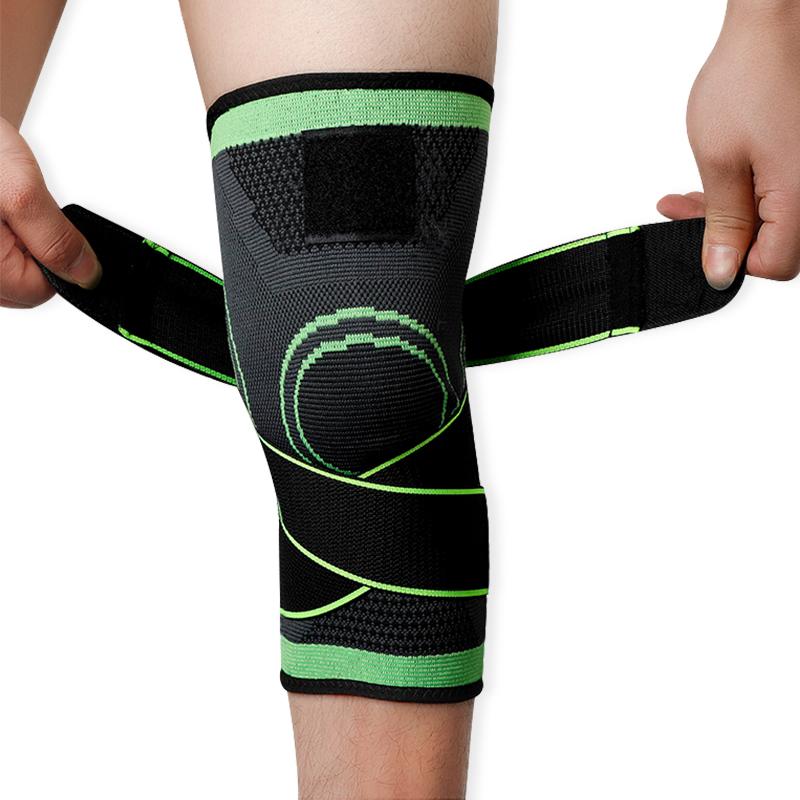 2 Pack Brace Top Compression Leg Sleeve Bandage Protection Sports Extended Knee Brace Support Elastic Knee Pad