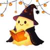 Ghost MagicWizard Night Reading Light Cute Halloween Ghost Night Light LED Lighting Decorations Scary Reading Book Lamp