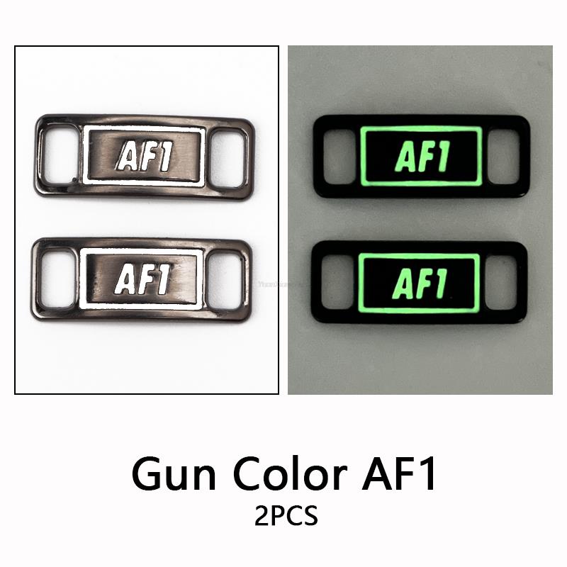 Fluorescent AF1 Accesorii Pantofi Șireturi Luminoase Cataramă Metal de Calitate Șireturi Decorațiuni Chapa Air Force 1 Adidași Accesorii Pantofi
