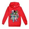 Minecrafted Hoodie for Kid Toddler Kawaii Long-sleeved BOY Winter Thin Sweatshirt Fashion Idol Printed Warm Children's Tops Gift