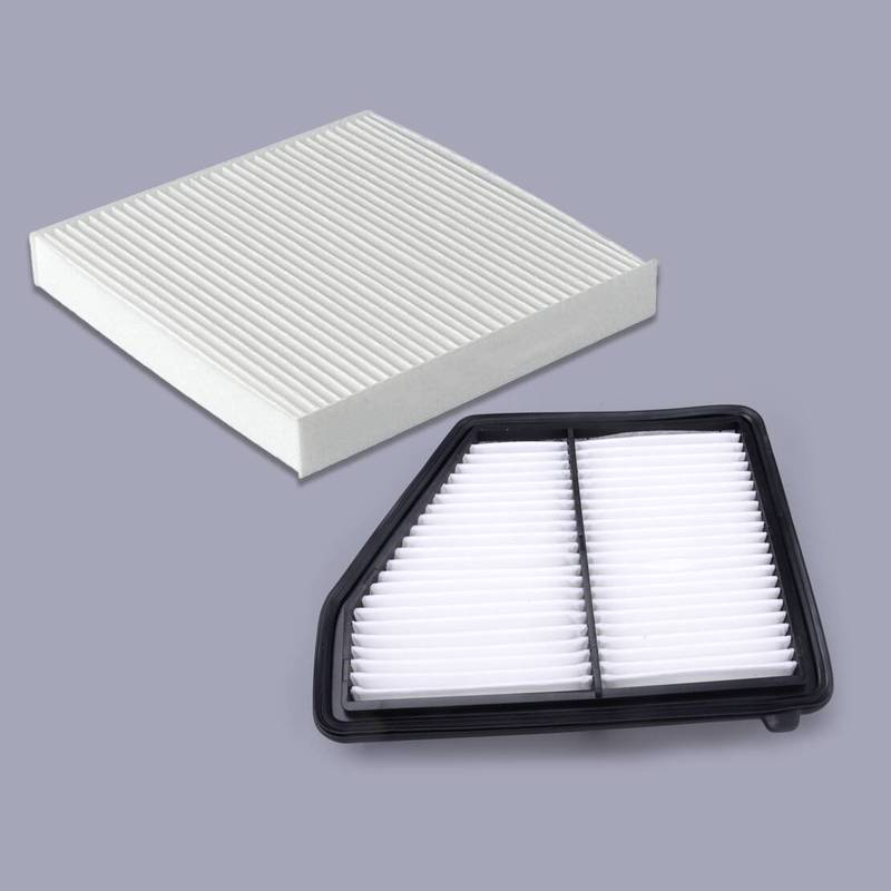 Engine Cabin Air Filter Kit 17220-5BA-A00 80291-TF0-E01 Fit for Honda Civic 2.0L HRV 2024