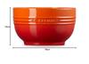 Le Creuset Bowl 1100ml Orange Heat Resistant Cold Resistant Microwave Oven Dishwasher Safe