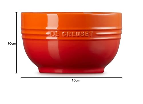 Le Creuset Bowl 1100ml Orange Heat Resistant Cold Resistant Microwave Oven Dishwasher Safe