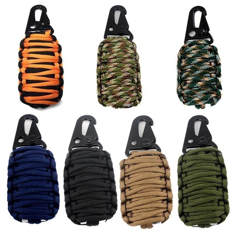 Venkovní nouzový survivalový dárek - Multifunkční přenosná horolezecká a kempingová sada