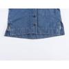2026 Women's Street Fashion: V-Neck Drop Shoulder Denim Jacket