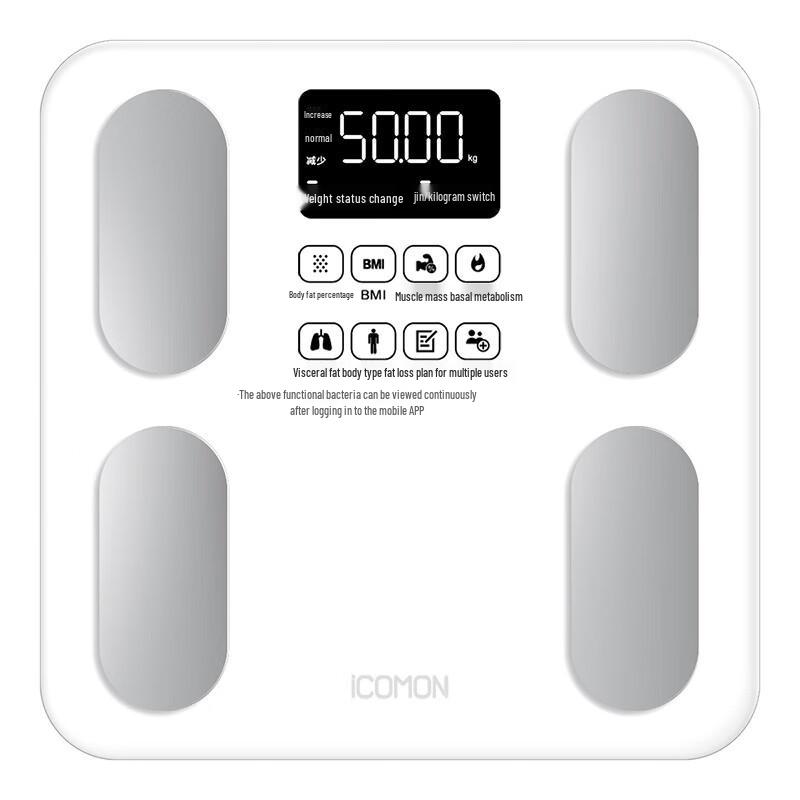 ICOMON SO01 Smart Rechargeable Bluetooth Body Fat Scale (CN version)