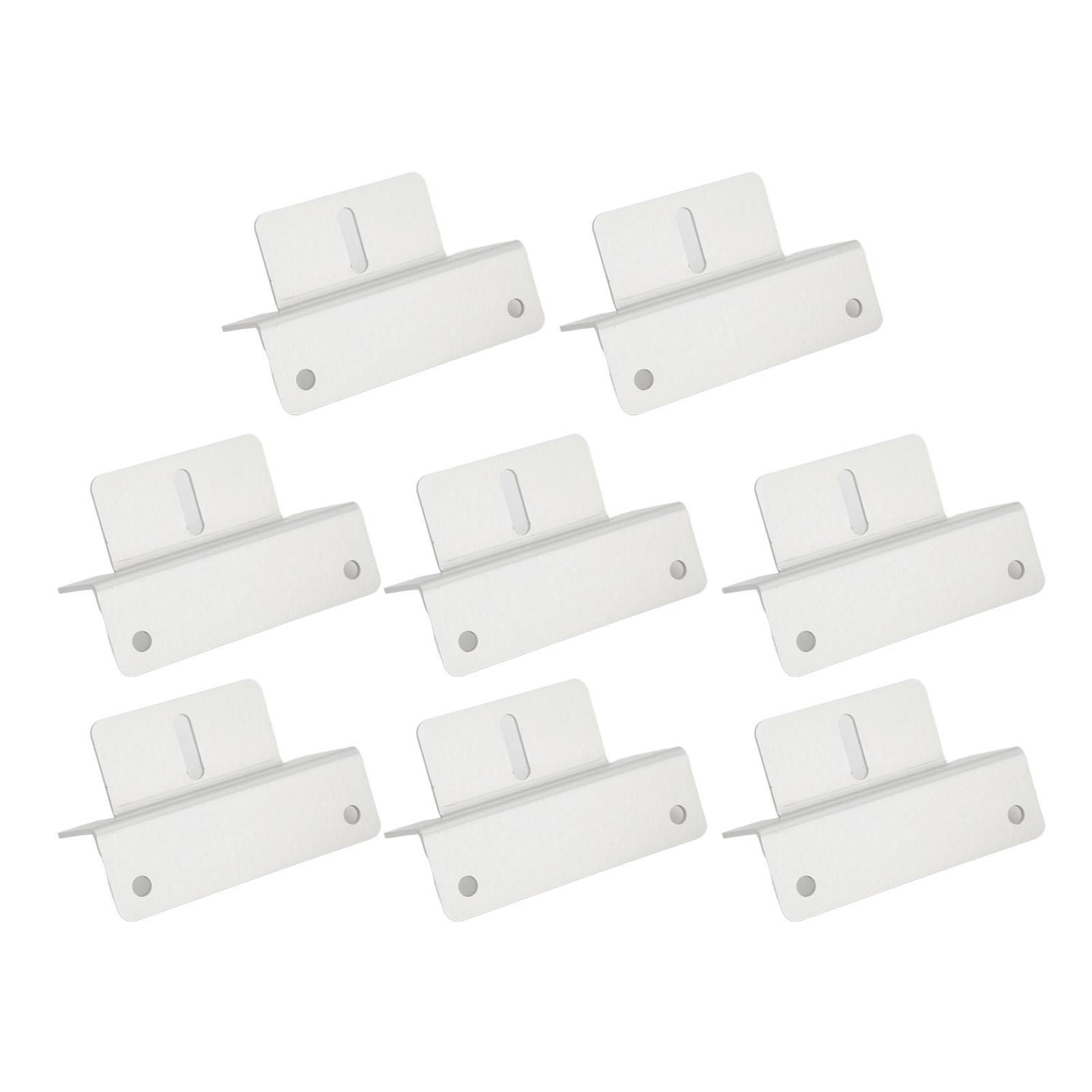 

57PCS Solar Panel Mounting Brackets Aluminum Alloy Strong Support Solar Roof Mount Kit for RVs Trailers Boats Yachts