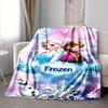 1Pc Frozen Magic Adventure Blanket Soft And Comfortable Casual Warm Camping Travel Christmas Halloween Xmas Gift Em92411