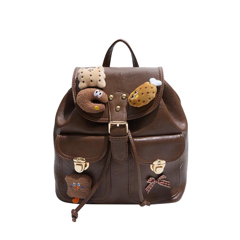 Versatile Foreign Style Fashion Girl Feeling Cute Simple Leisure Student Class 2025 Autumn and Winter Women's Shoulder Bag