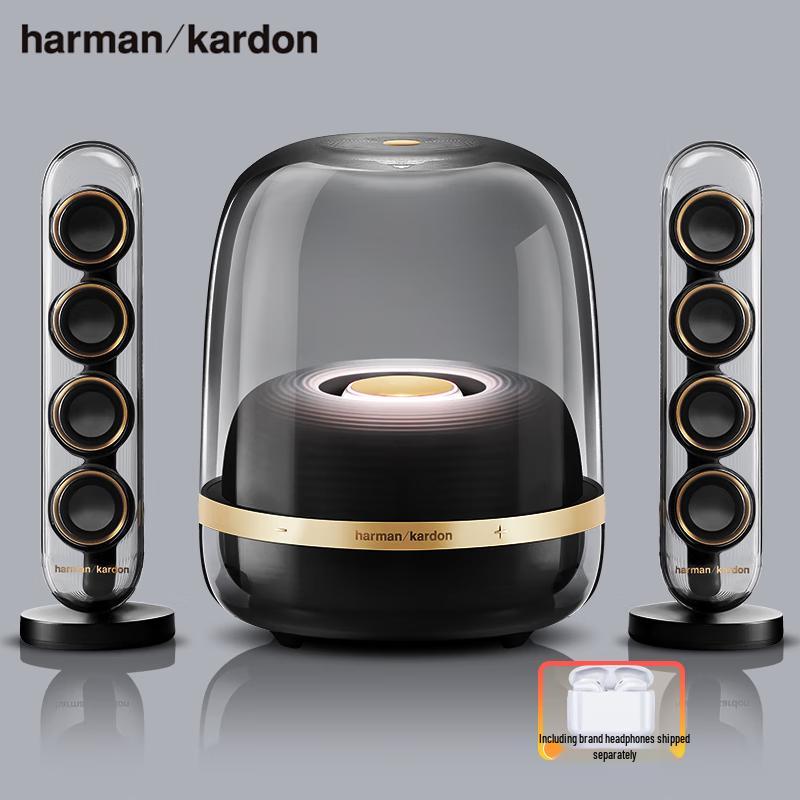 

Bluetooth-колонка Harman Kardon SoundSticks 4, штекер CN (адаптер в комплекті)