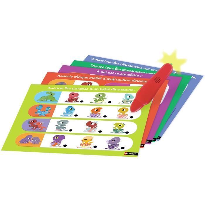 Jeu éducatif électronique - NATHAN - Baby Electro - Dinosaures - 2 ans - Intérieur