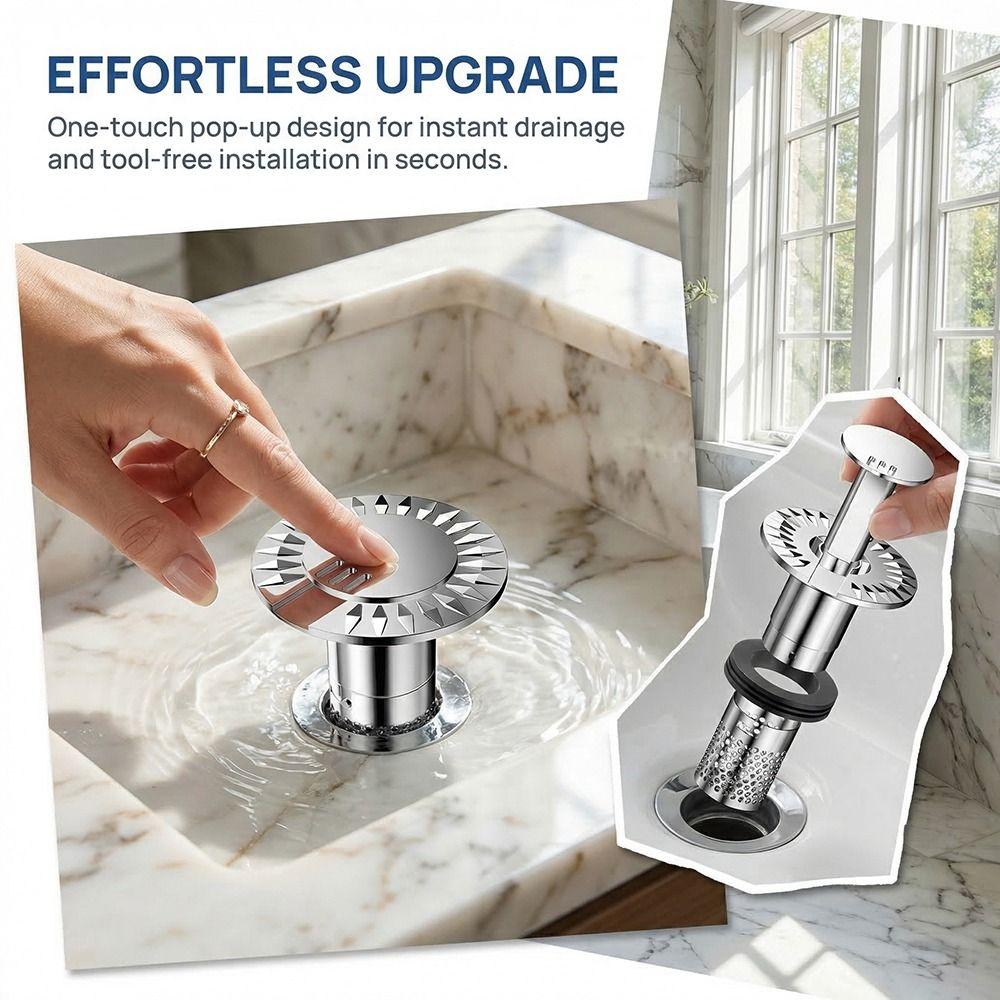 Detachable Design Sink Filter Embedded Filter Basket Hair Catcher Strainer Floor Drain  Shower Sink