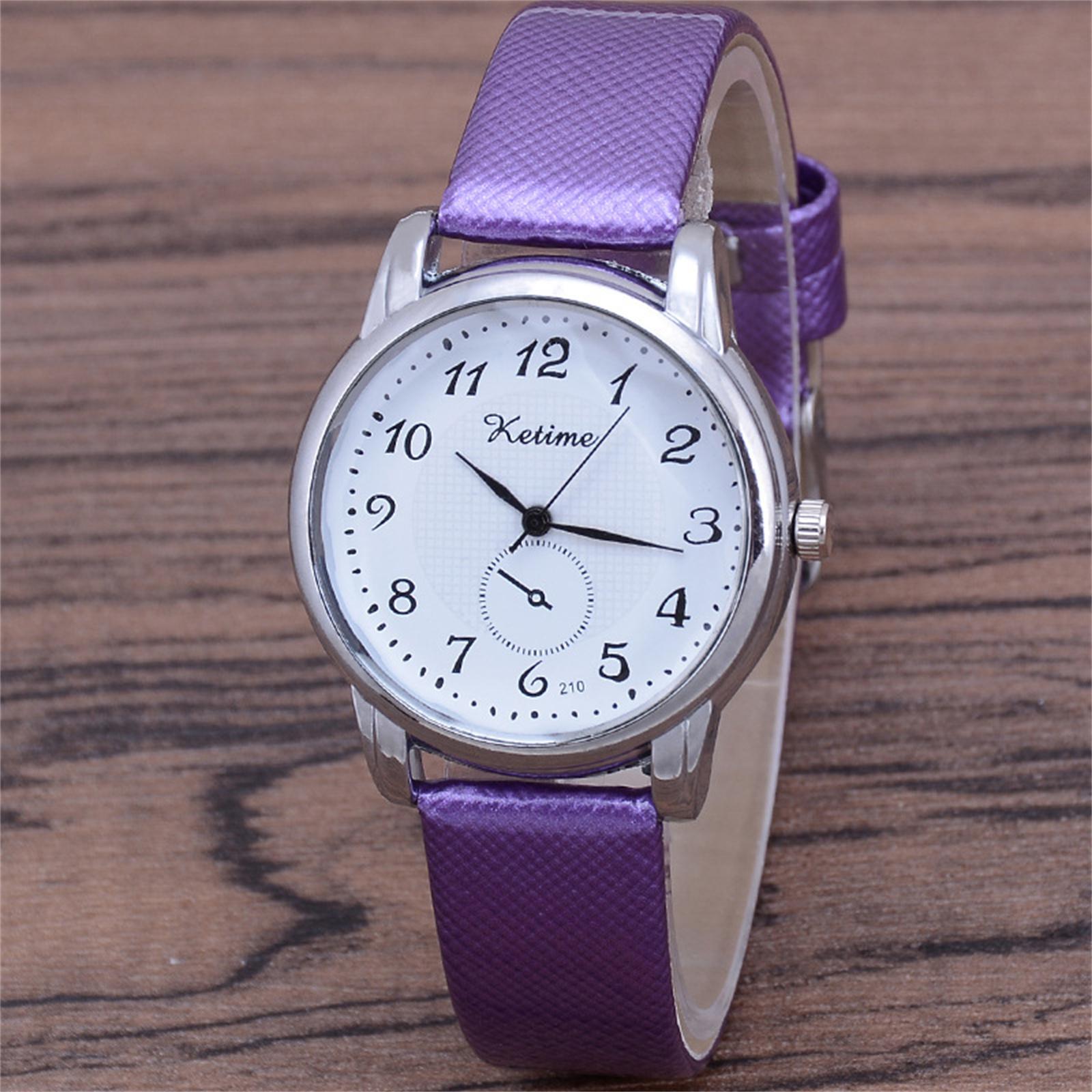 

Women Fashion Leather Watch One Size