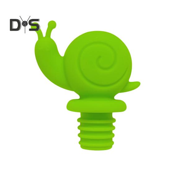 Šnečí zátka na láhev vína 3D design Vzduchotěsný korek na víno Potravinářský silikon Víno Pivní sklo Zátky na uzávěry lahví Červené víno Konzervační doplněk