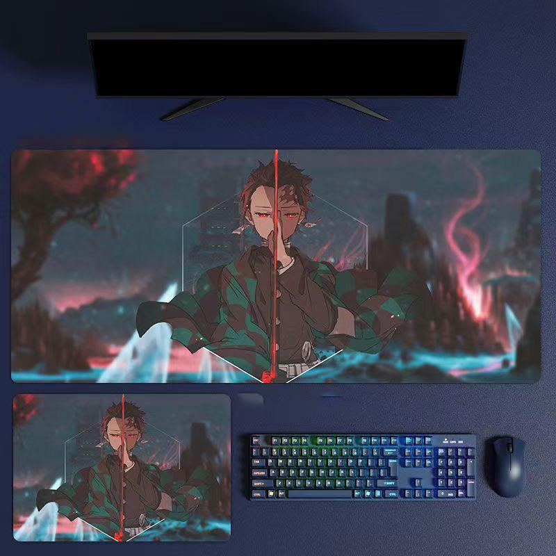 Demon Slayer Mouse Pad, Keyboard and Mouse Pad, Cheap, Exquisite, Gaming Equipment, Computer Equipment, Anime, Comics