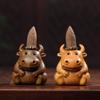 Cute Animal Inverted Incense Tray Cartoon Green Sandalwood Incense Holder  Interior
