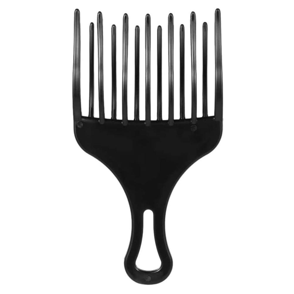 Plastic Wide Hair Pick Comb Hair Pick Comb Afro Hair Comb Hairdressing Styling Tool