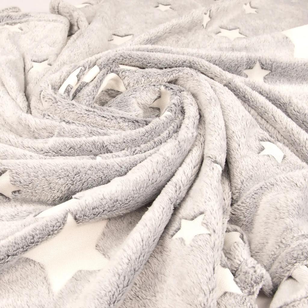 Pătură care strălucește în întuneric Supretto 120x150 cm (7962)