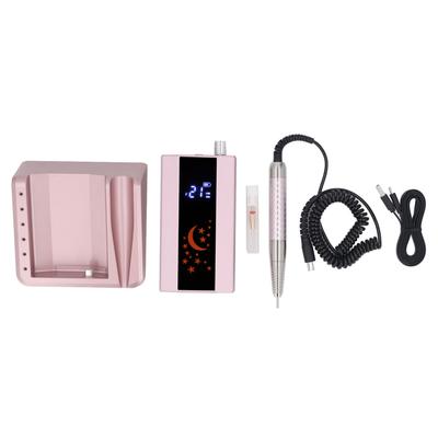 Electric Nail Drill Nail Polish Remover Portable Nail File Machine 40000rpm High Rotation Speed