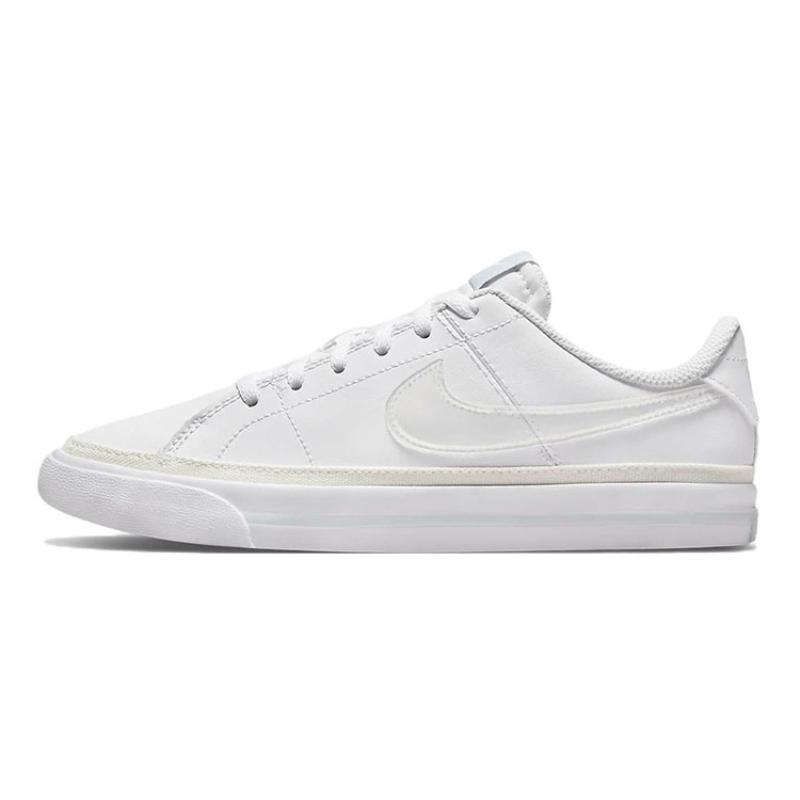 Nike Court Legacy  White Yellow  GS Sneakers DA5380-114 35.5