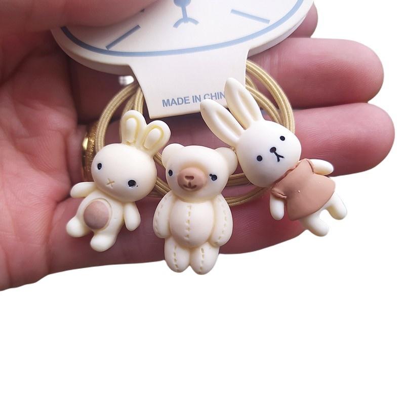 3PCS New Cute Cartoon Clouds Rainbows Princess Headwear Kids Elastic Hair Bands Children Tie Girls Accessories Baby Headdress