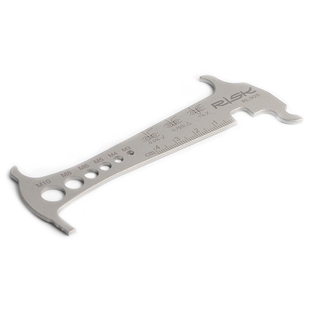 3 In 1 Bicycle Chain Checker Bike Chain Wear Indicator Tool Bicycle Chain Hook Bike Bolt