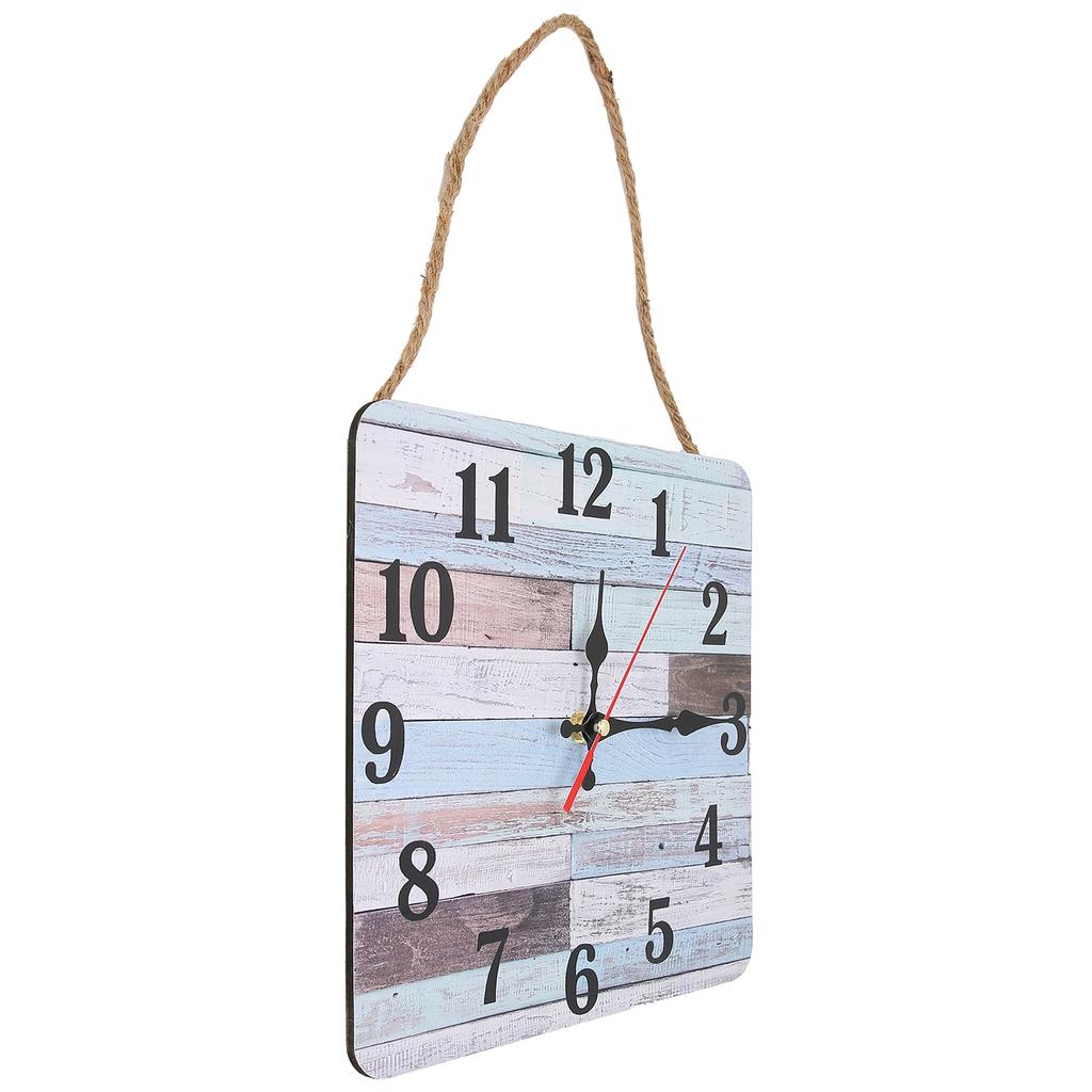 Ceas de Perete Stil Industrial Mișcare Silențioasă cu Cuarț Panou de Densitate Afișaj cu Cifre Arabe Mari Perete