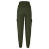Men's Workwear Trousers, Elastic Waist Lace-up, Multi-pocket Breathable Casual Workwear Trousers