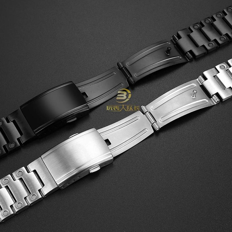 Pulseira de Aço Inoxidável 16mm Para Casio GBM-2100 GM2100 GM 2100 GM-2100 Metal Aço Inoxidável Corrente de Relógio Pulseira Prata Ouro