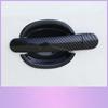 For Volkswagen VW Tiguan 2009 - 2014 New Carbon Fiber Chrome Car Door Handle Cover Cup Bowl Trim Sticker Styling Accessories