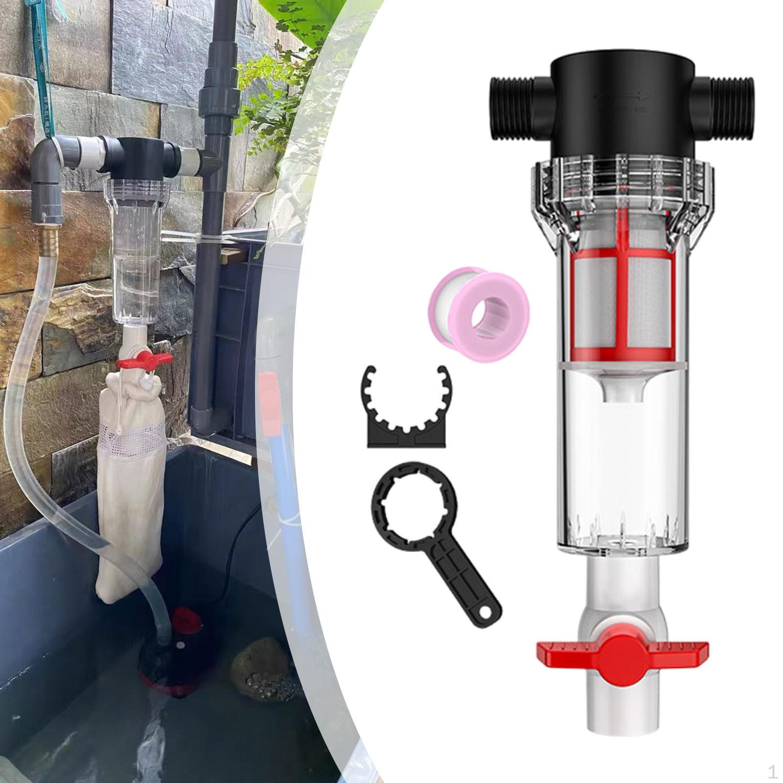

Бак Черепаха 3/4 Сборник для удаления отложений и слива сточных вод, герметичный 200 Mesh Male Thread