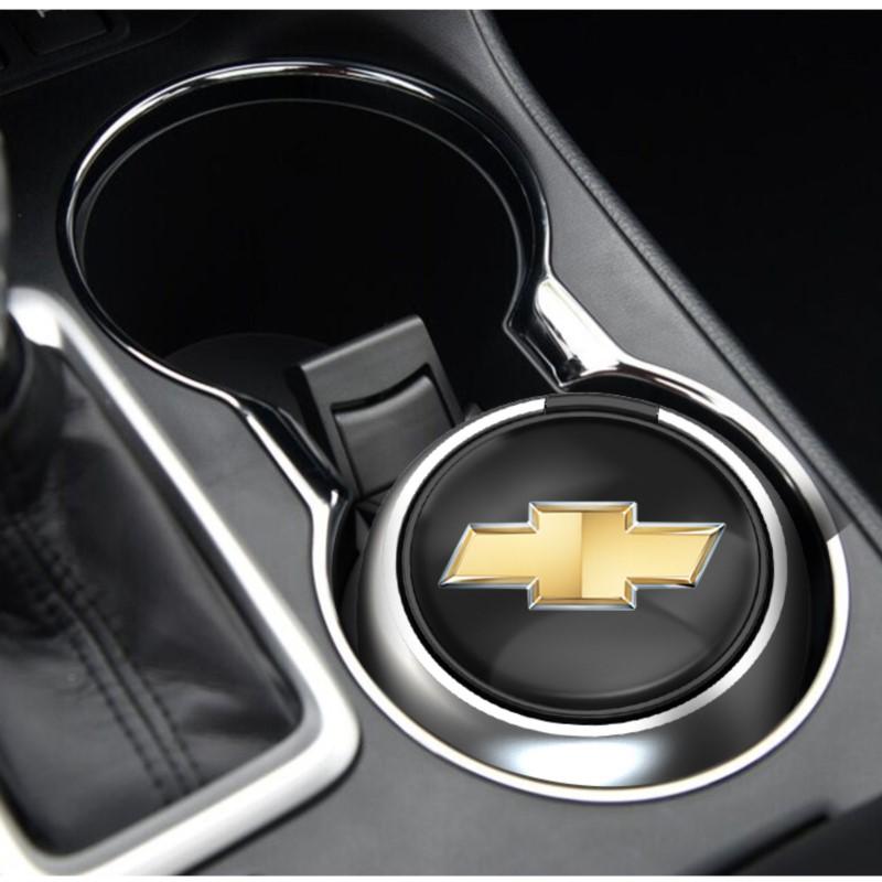 Car Interior Accessories Ashtray LED Light Portable Smoke Ashes Holder For Chevrolet Spark Captiva Cruze Tracker Orlando Trax