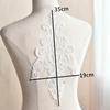 Soft Mesh, Bone-Piercing Lace Flower Fabric, High-End Wedding Dress Applique Patch, Handmade Diy Lace Accessories