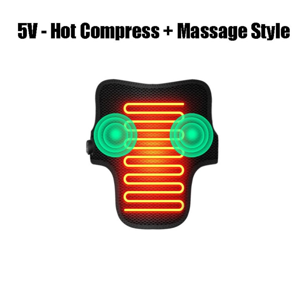 3000mAh Neck Massager Vibration Massage Neck Brace Neck Heating Wrap  Cervical Discomfort