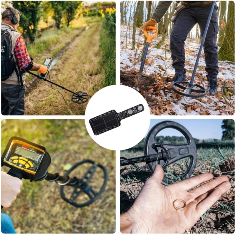Professional Handheld Metal Detection Module With Buzzer Alarm Detector Welding Practice Part Building Accessories