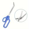 1pc Toenail Scissors Toe Nail Clippers For Thick Toenails Long Handled Precision Scissor Cutter Nail Art Clipper Nipper Trimmer Cuticle Scissor