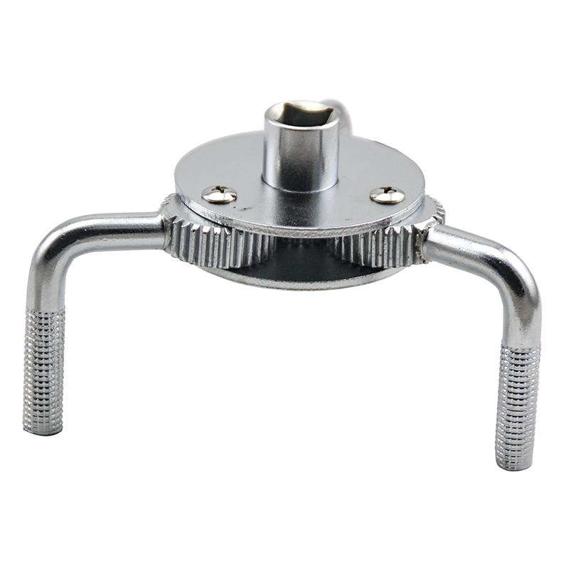 UTMALL Steel 65-130mm Two Way 3 Jaw Oil Filter Wrench Remova Tool 2 Ways Repairing Tool Adjustable Spanner Remover Auto Car Tool