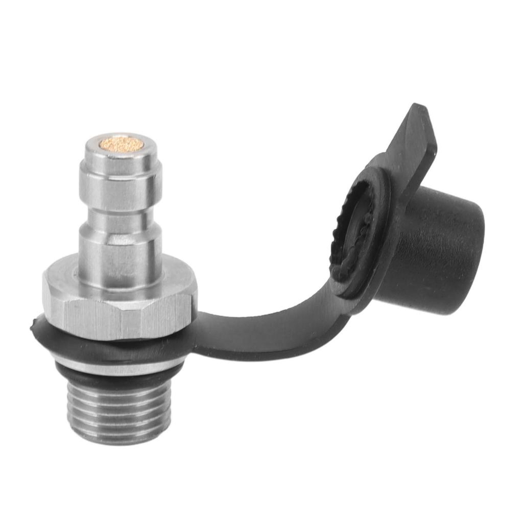CO2 Inflation Connector M10x1 Male Stainless Steel Soda Water Bottle Parts with Gasket