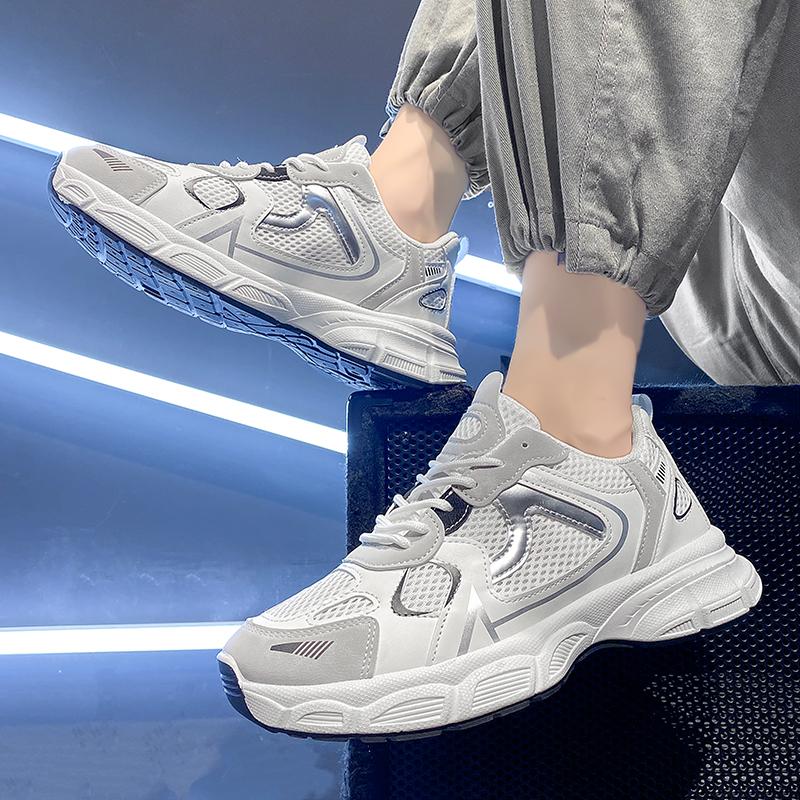 2023 Men’s Sneakers Mesh Chunky Sport Basketball Shoes For Men Street Style Casual Walking Shoes Platform Men’s Jogging Sneakers