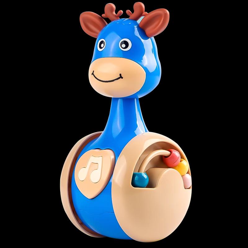 Infant Sliding Deer Tumbler Toy