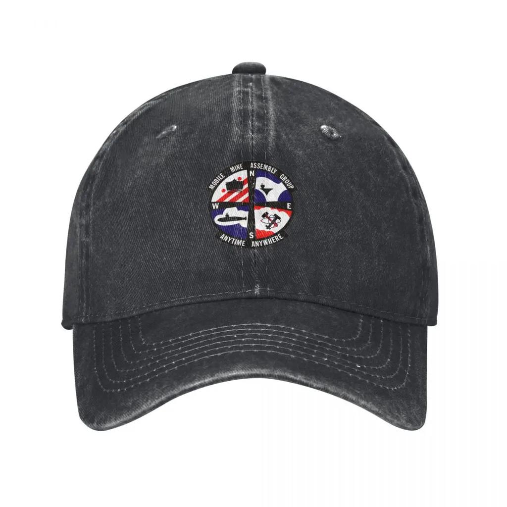 MOBILE MINE ASSEMBLY GROUP MOMAG Baseball Cap Big Size Hat New In Hat F Horse Hat Caps Unisex Womens