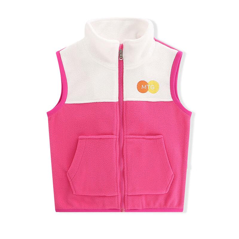 

Montagut Kids Unisex Embroidered Fleece Vest 150