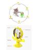 Pet Supplies: Bestseller Puppy Toys & Cat Teasing Slow Feeder Windmill Turntable