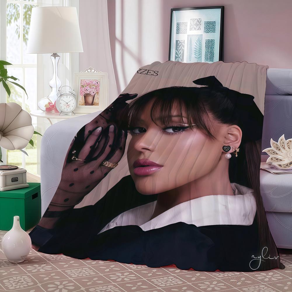 German singer Ayliva Blanket For Sofa Office Bed Plane Travel Sleep Read Relax Camping Soft And Warm