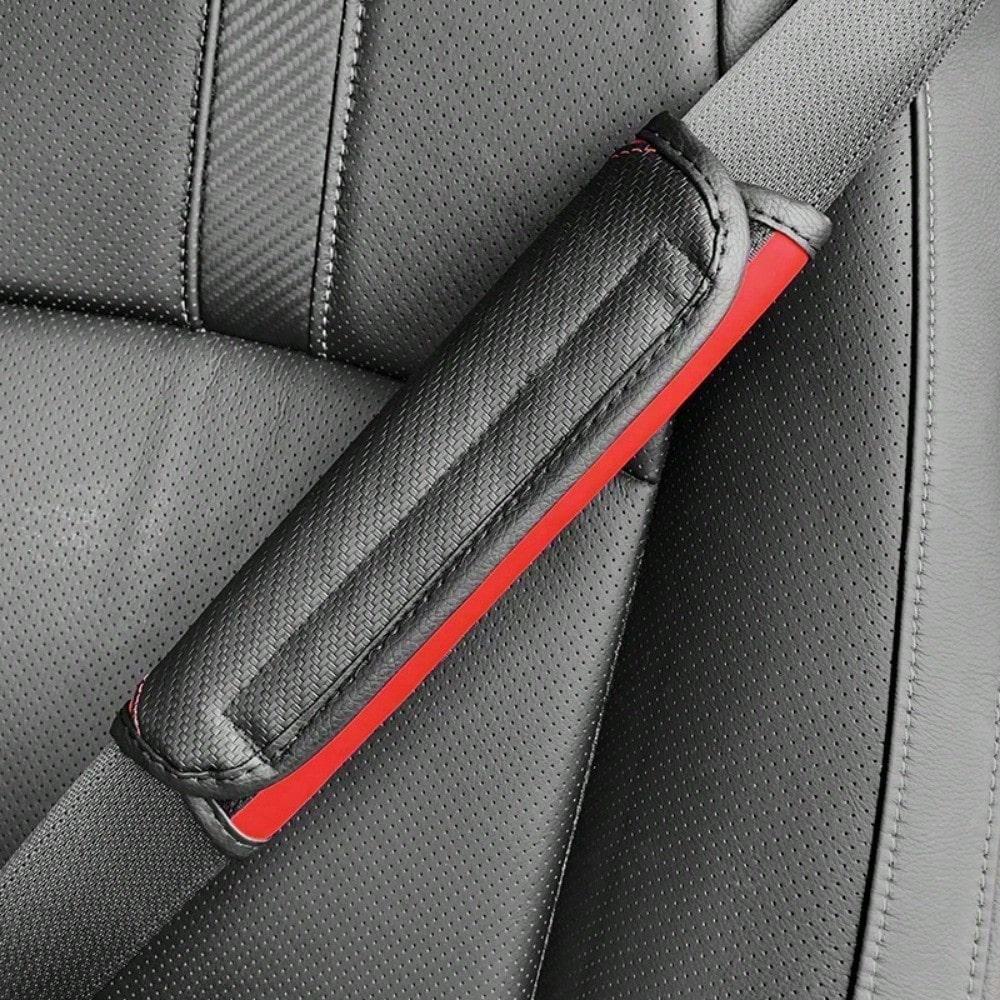 Cross-Border E-Commerce Car Carbon Fiber Leather Car Shoulder Cover Crown Shoulder Cover