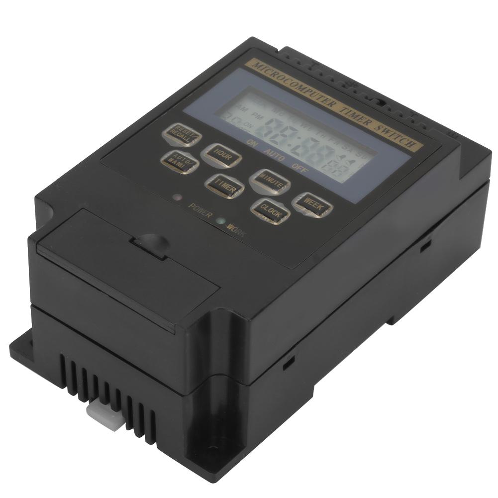 KG316T Digital Timer Controller Microcomputer Programmable Timer Switch AC220V 25A