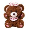 Cherry Bowknot Bear Plush Doll PP Cotton Stuffed Animals Plush Doll  Birthday Party Decor
