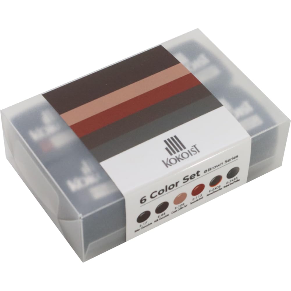 KOKOIST Color Gel Set 8 Brown Series 6-Color